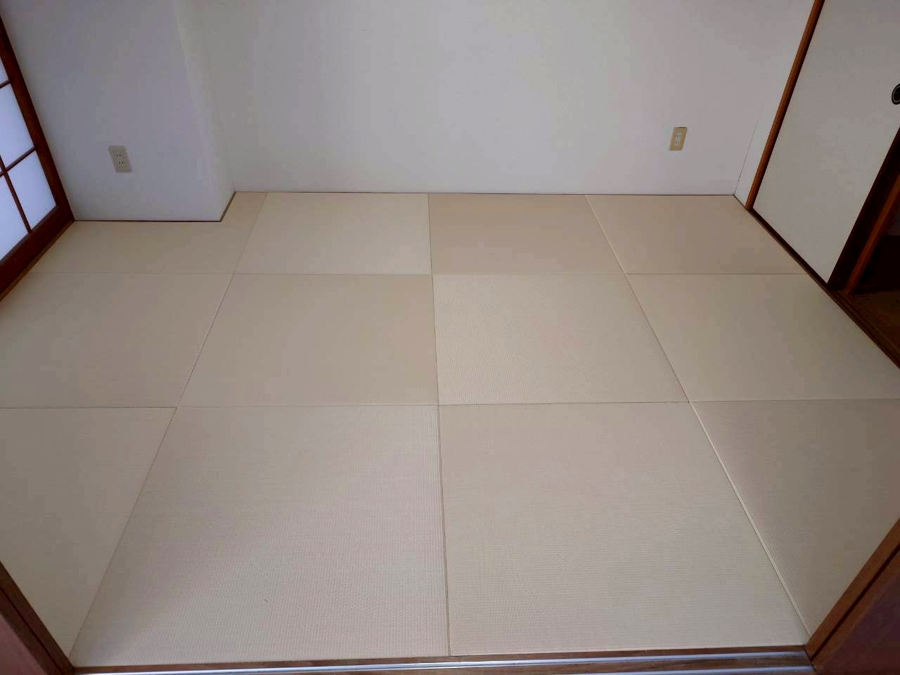 セキスイ美草・ダイケン健やかおもて ヘリなし畳の施工例
