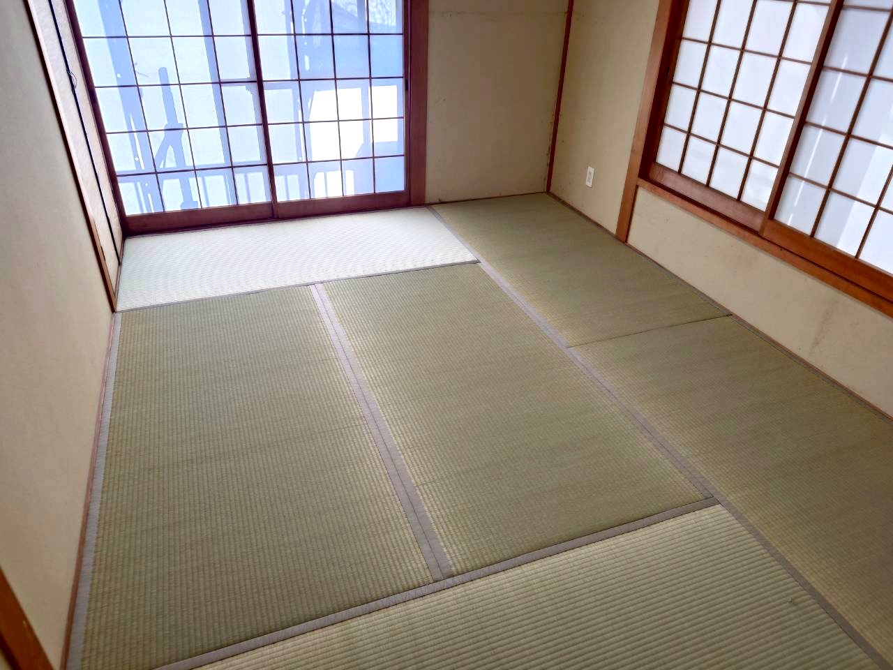 施工事例5 国産い草