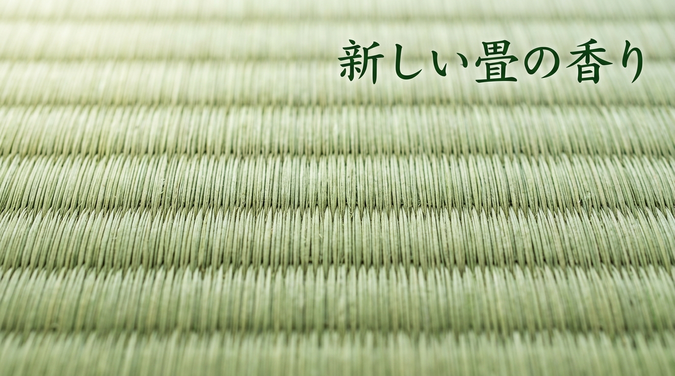 新しい畳の香り