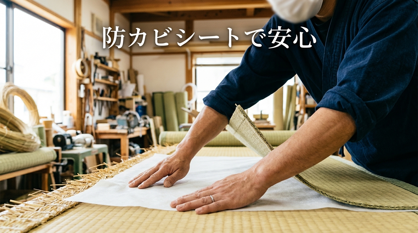 防カビシートで安心