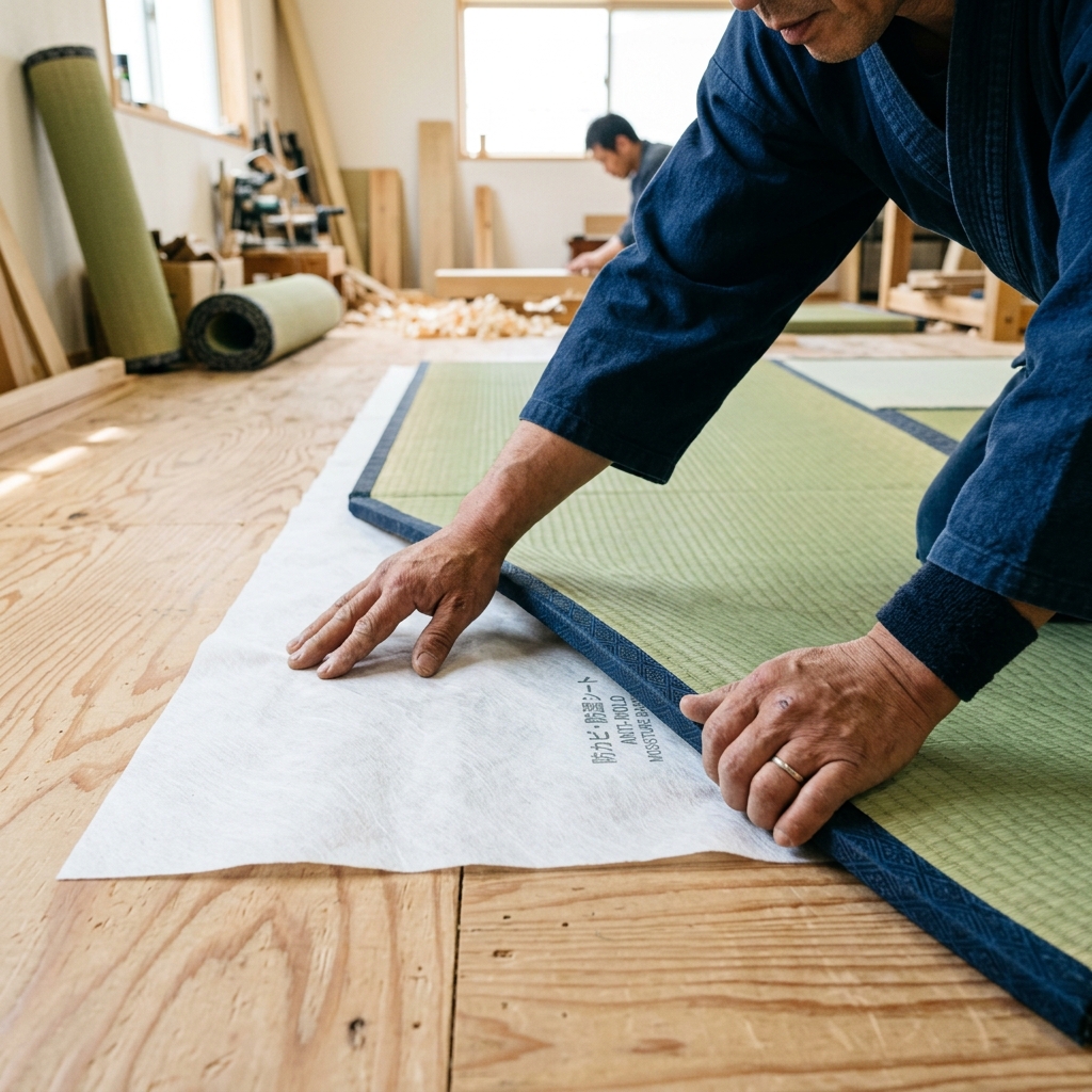 畳の防カビ・防虫シートとは？