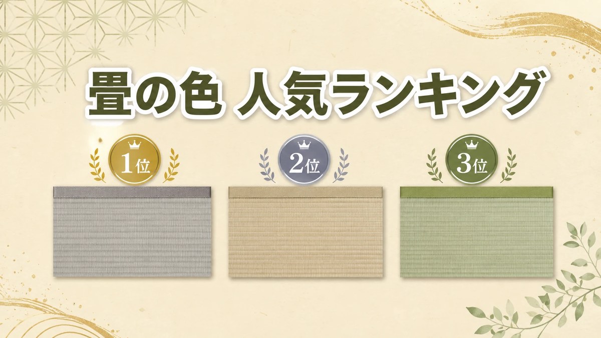 カラー畳人気ランキング