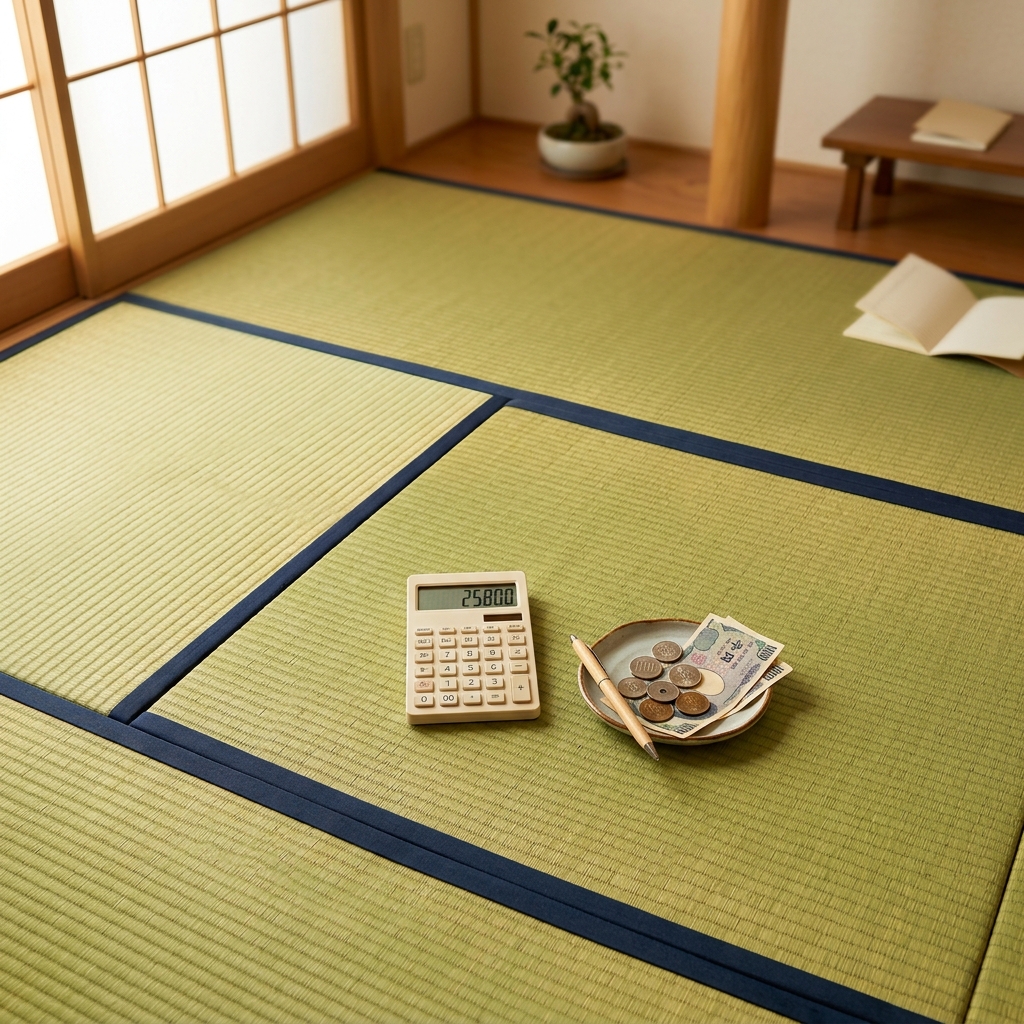 畳替えの費用相場は？