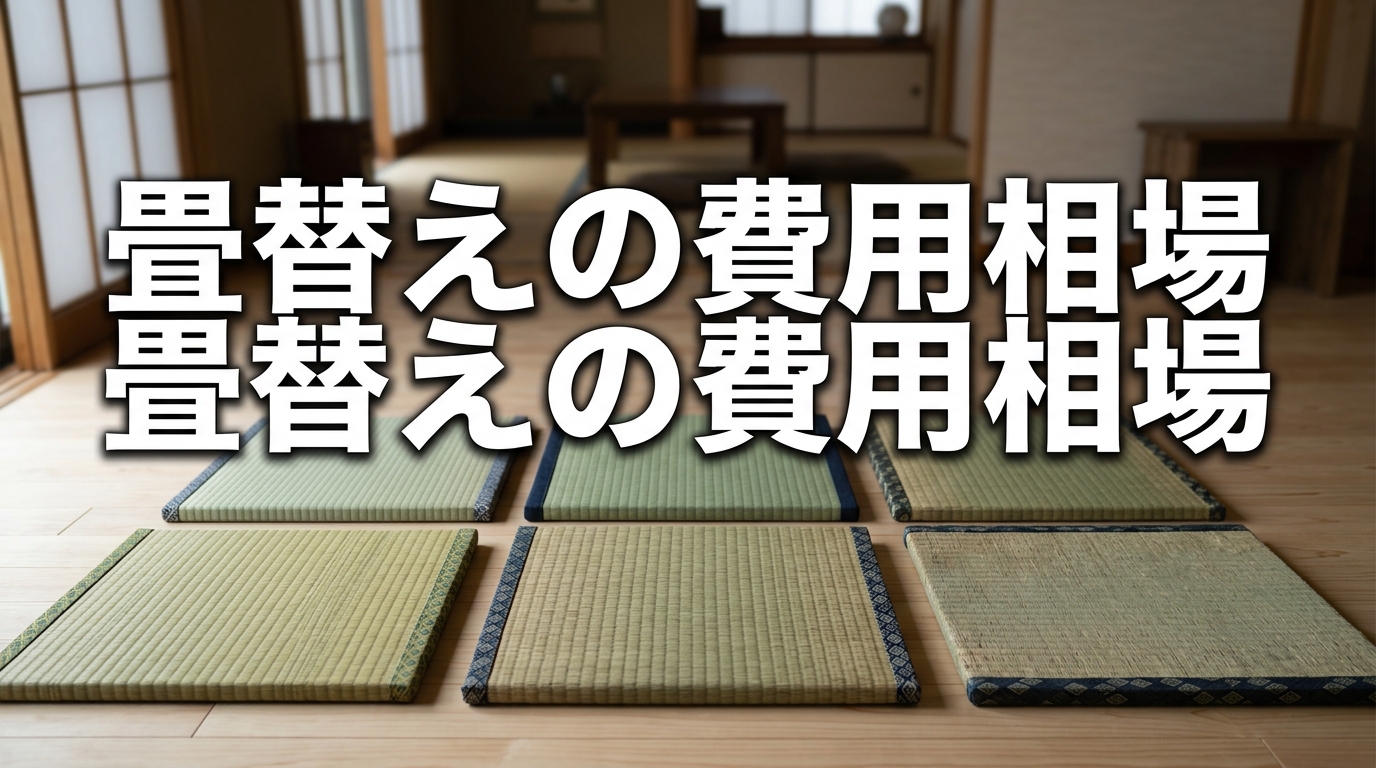 初めての畳替えガイド