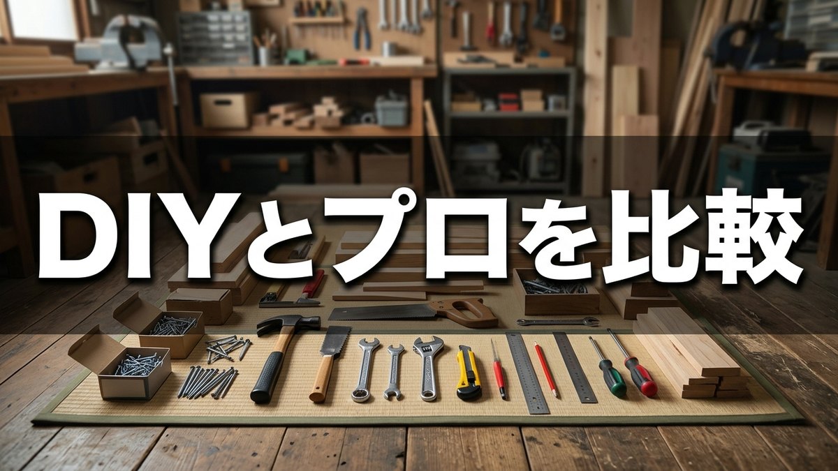 畳のDIY比較