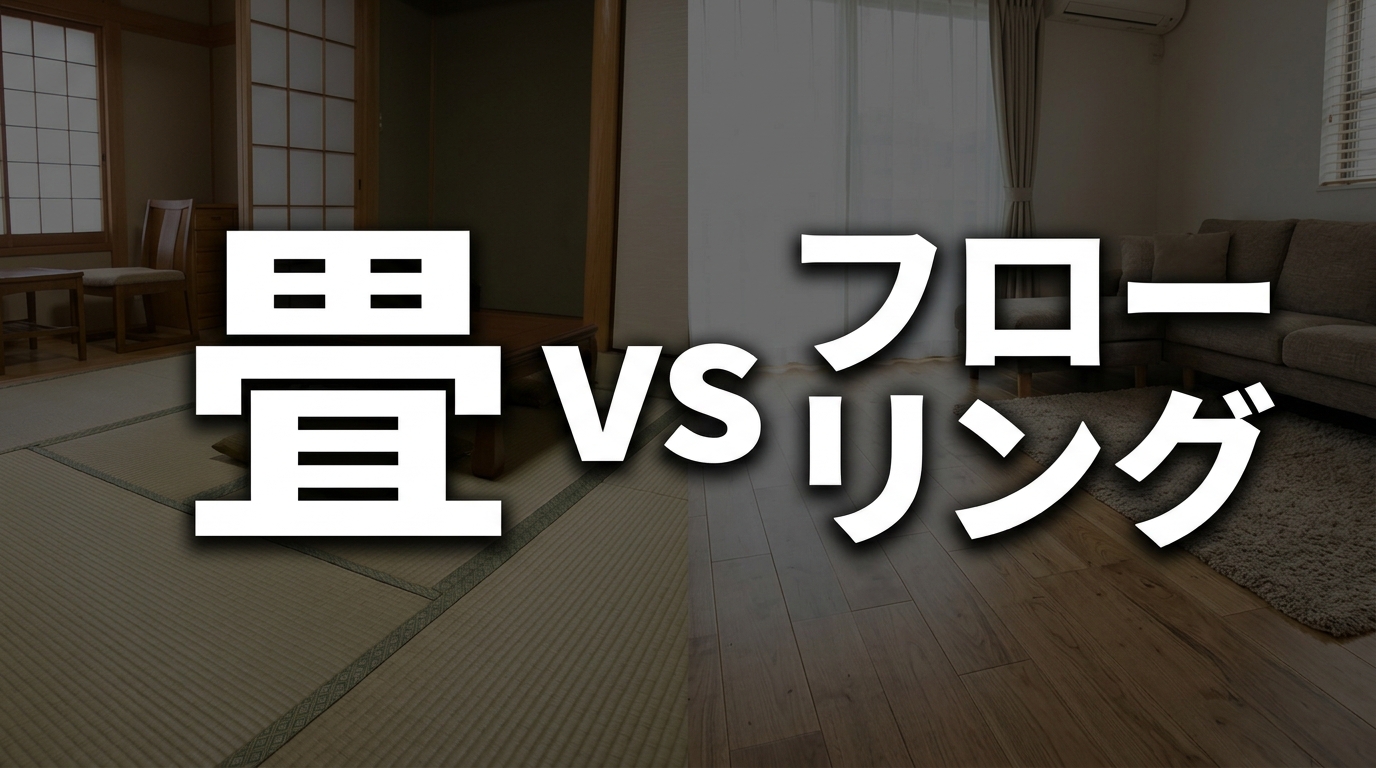 畳とフローリングどっちがいい？