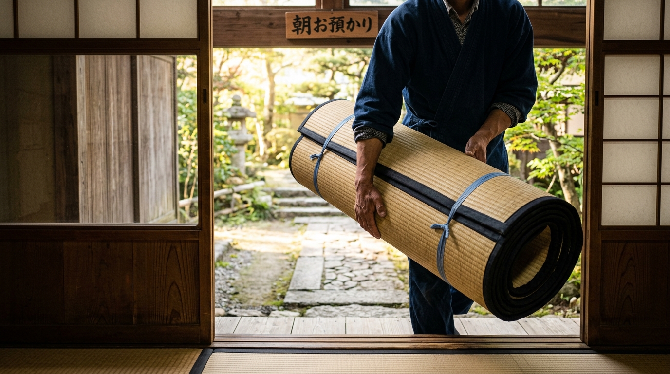 畳替え当日の流れ