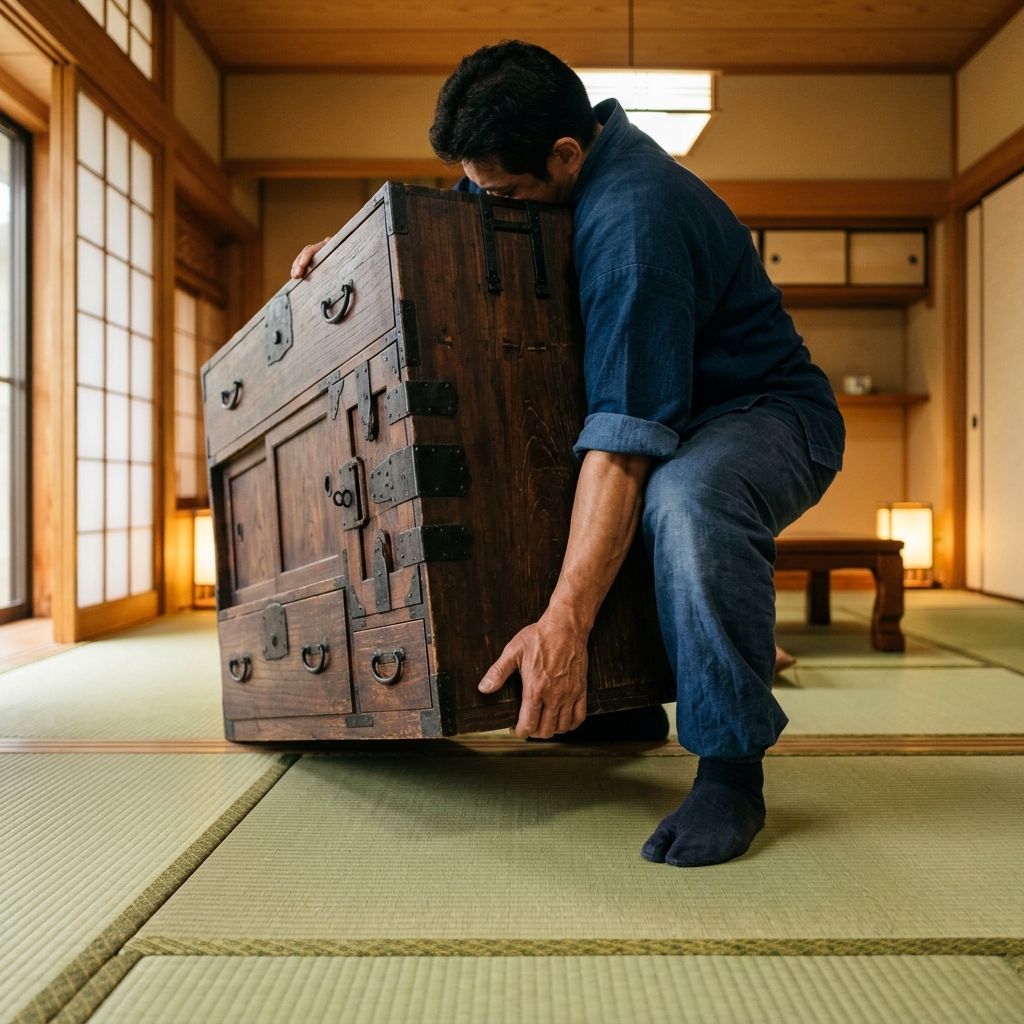 畳替えの家具移動は無料！