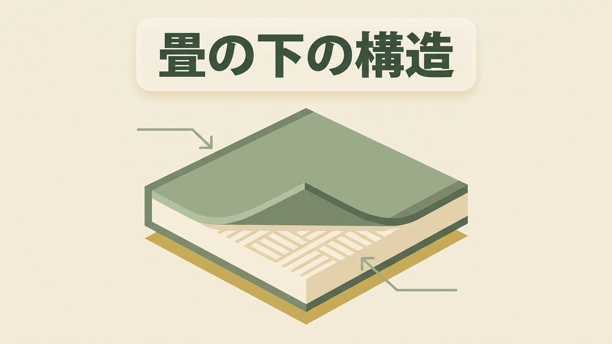 畳の下の構造