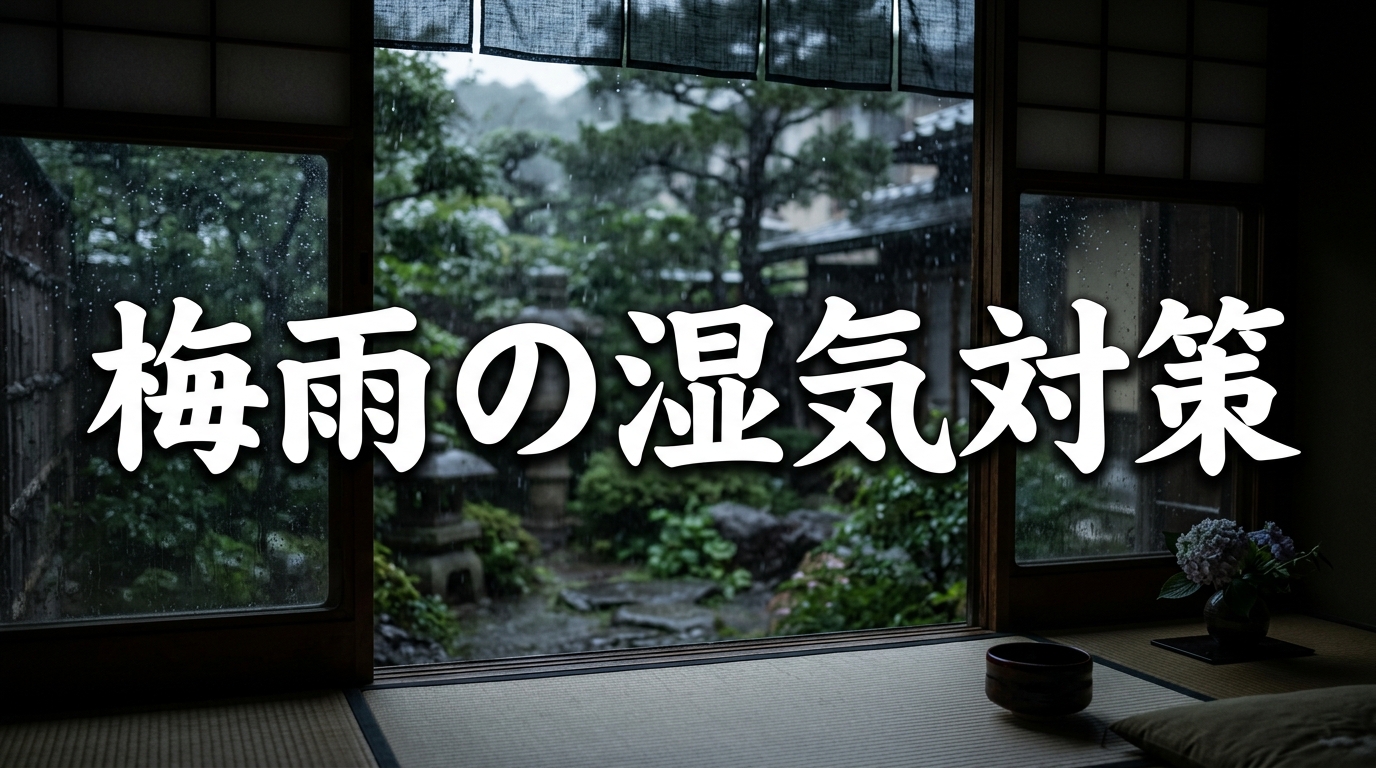 梅雨の畳の湿気対策