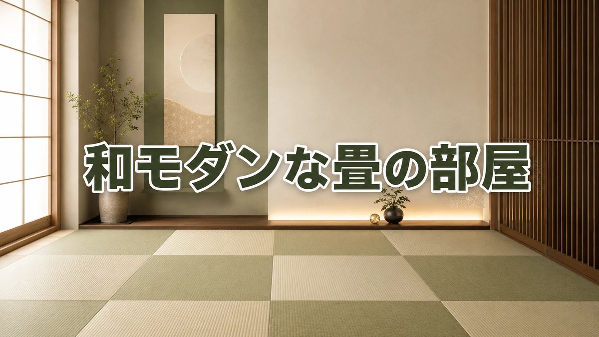和モダンな畳リフォーム